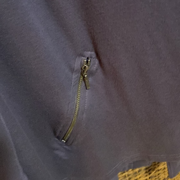 EUC Soft surroundings purple waterfall jacket sweater zipper details XL - Picture 3 of 7